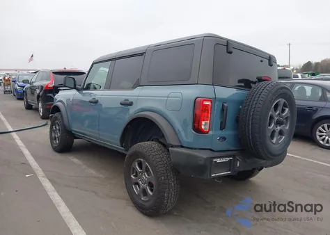 2022 Ford Bronco Big Bend z USA, uszkodzony, nr VIN 1FMDE5BH5NLB18291